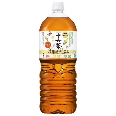 アサヒ飲料 十六茶と3種のいいこと【機能性表示食品】 2Lペットボトル ...