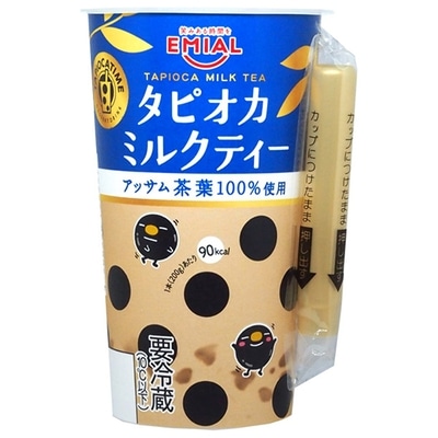 【チルド(冷蔵)商品】安曇野食品工房 TAPIOCA TIME(タピオカタイム) タピオカミルクティー 200g×12本入