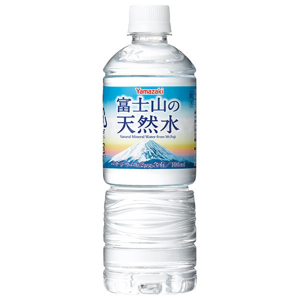 山崎製パン 富士山の天然水 600mlペットポトル×24本入×(2ケース): 飲料 ...