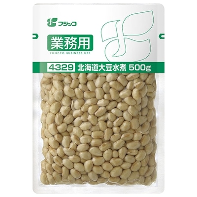 フジッコ 業務用 北海道大豆 水煮 500g×10袋入×(2ケース): 飲料 食品