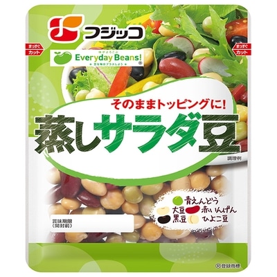 フジッコ 蒸しサラダ豆 70g×12袋入×(2ケース): 飲料 食品専門店 味園