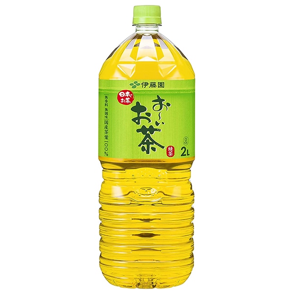 伊藤園 お～いお茶 緑茶 2Lペットボトル×6本入: 飲料 食品専門店 味園サポート｜ANA Mall｜マイルが貯まる・使えるショッピングモール