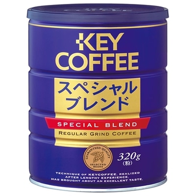 キーコーヒー スペシャルブレンド(粉) 320g缶×6個入×(2ケース): 飲料