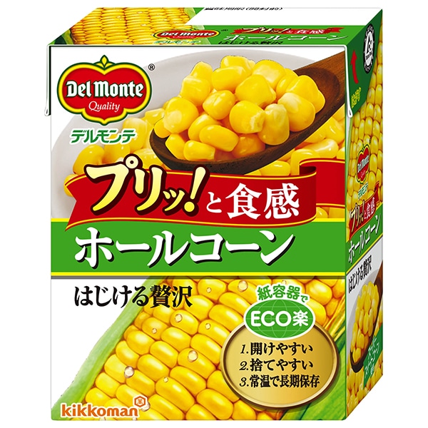 デルモンテ ホールコーン はじける贅沢 380g紙パック×24個入×(2ケース)