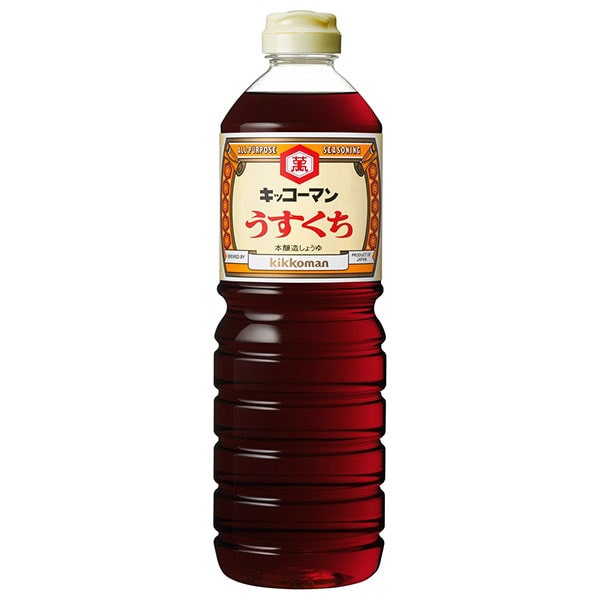 キッコーマン うすくちしょうゆ 1Lペットボトル×6本入