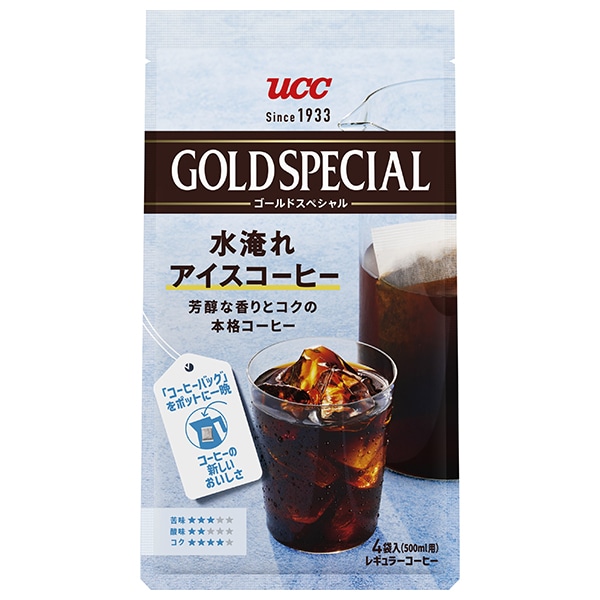 UCC ゴールドスペシャル コーヒーバッグ 水淹れアイスコーヒー 4P×12袋入×(2ケース)