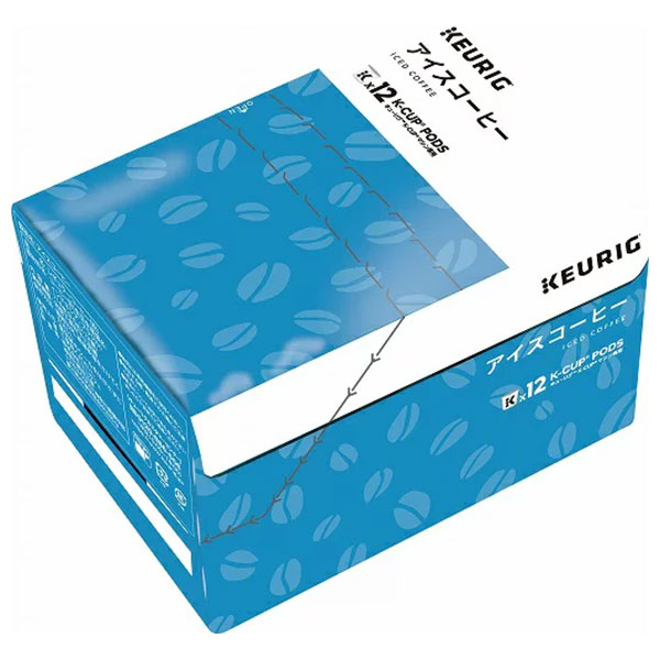 ユニカフェ キューリグ専用カートリッジ K-Cupパック アイスコーヒー 12P×8箱入×(2ケース)