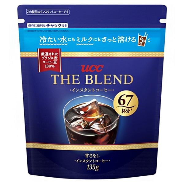 UCC ザ・ブレンド インスタントコーヒー 135g袋×12袋入