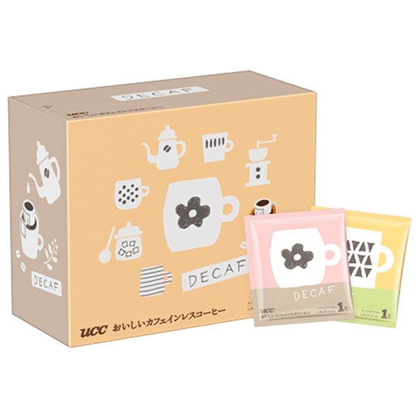 UCC おいしいカフェインレスコーヒー ワンドリップコーヒー (7g×50P)×6箱入