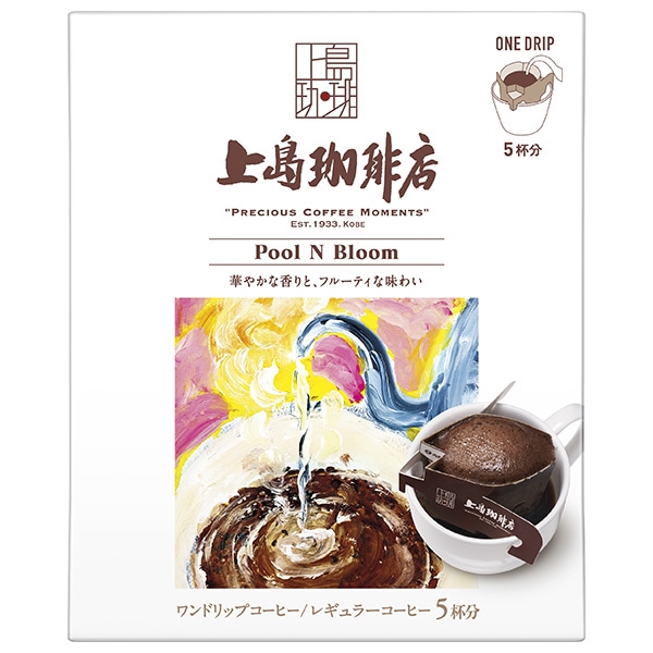 UCC 上島珈琲店 ワンドリップコーヒー Pool N Bloom (12g×5P)×12箱入