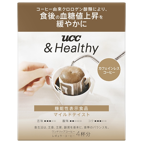 UCC &Healthy マイルドテイスト ワンドリップコーヒー (12g×4P)×12袋入