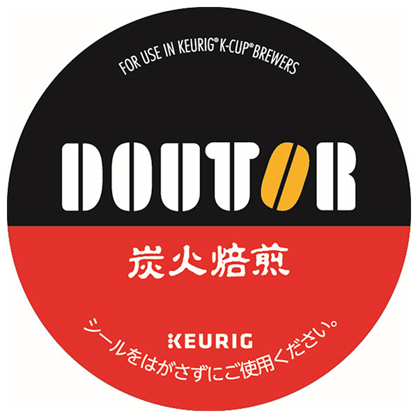 ユニカフェ キューリグ専用カートリッジ K-Cupパック ドトール 炭火焙煎 12P×8箱入