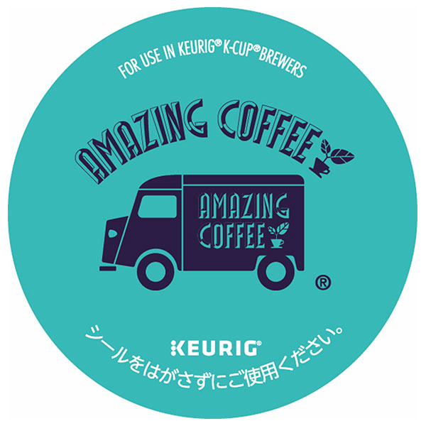 ユニカフェ キューリグ専用カートリッジ K-Cupパック AMAZING COFFEE ドリップカプセル 12P×8箱入×(2ケース)
