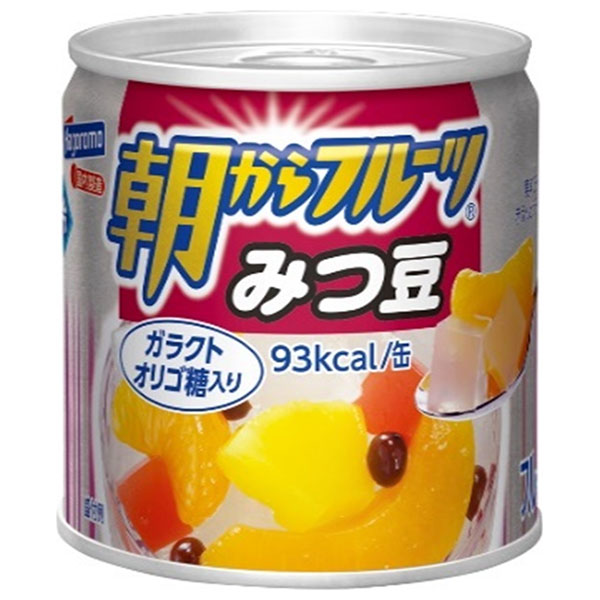 はごろもフーズ 朝からフルーツ みつ豆 190g缶×24個入×(2ケース)