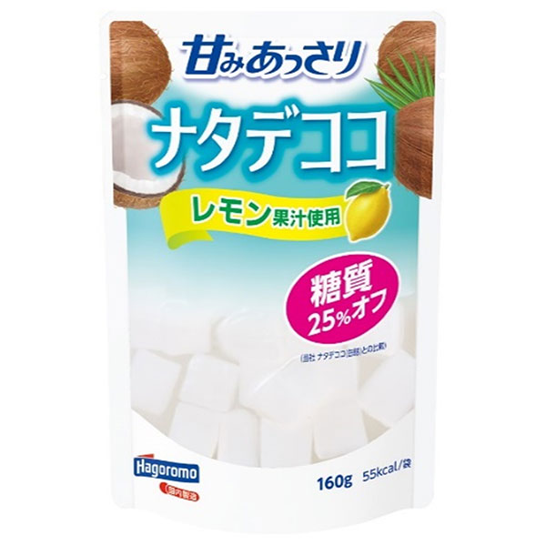 はごろもフーズ 甘みあっさり ナタデココ 160gパウチ×24袋入×(2ケース)