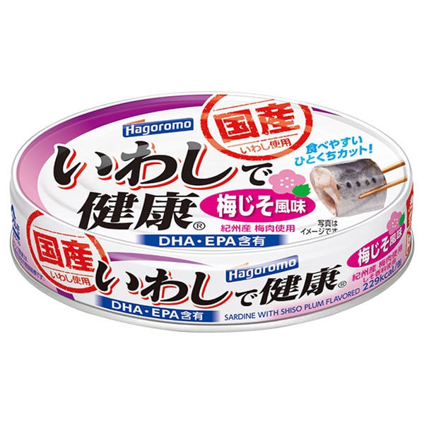 はごろもフーズ いわしで健康 梅じそ風味 100g缶×30個入