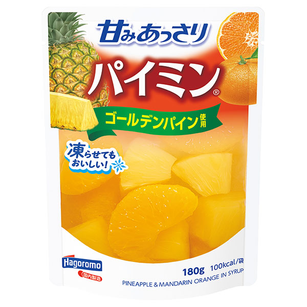 はごろもフーズ 甘みあっさり パイミン 180gパウチ×6袋入