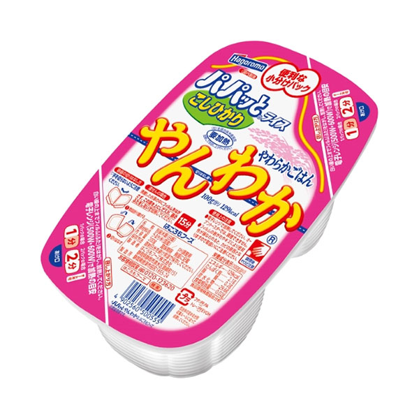 はごろもフーズ パパッとライス やんわかごはん こしひかり 200g×24個入×(2ケース)