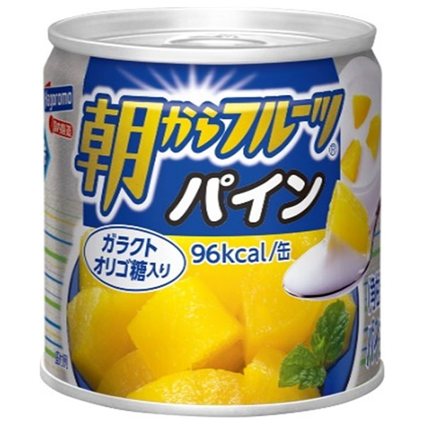 はごろもフーズ 朝からフルーツ パイン 190g缶×24個入×(2ケース)