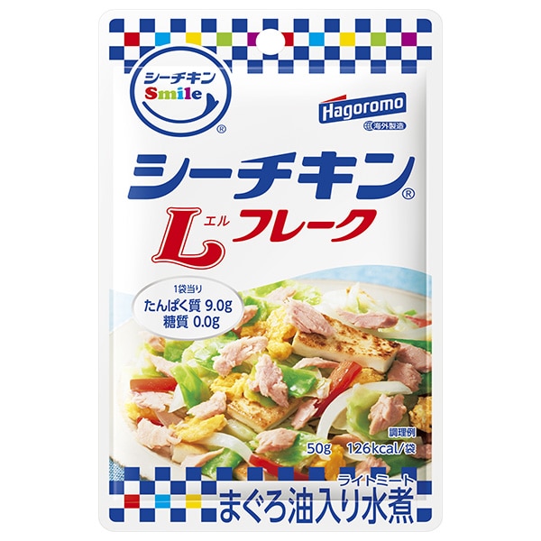 はごろもフーズ シーチキンSmille Lフレーク 50g×12個入×(2ケース)