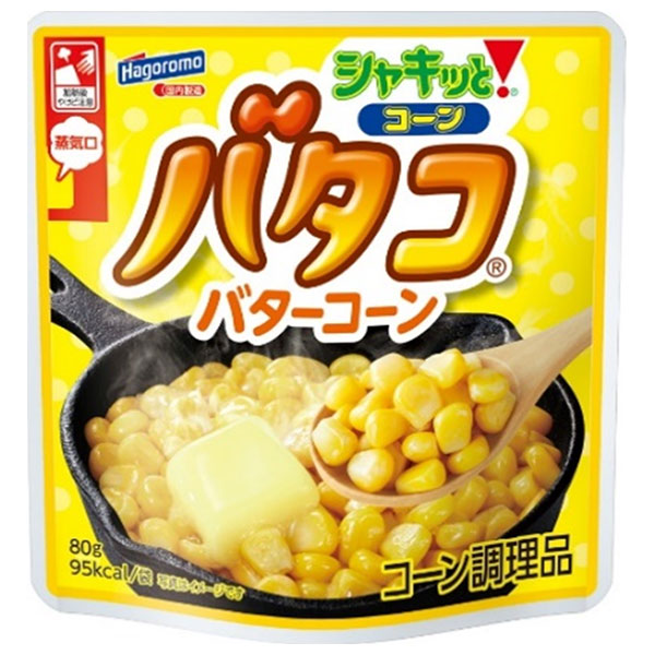 はごろもフーズ シャキッと!コーン バタコ 80g×15袋入×(2ケース)