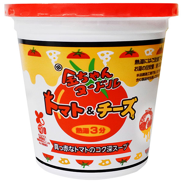 徳島製粉 金ちゃんヌードル トマト&チーズ 76g×12個入