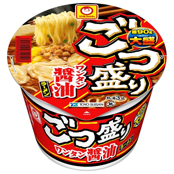 東洋水産 マルちゃん ごつ盛り ワンタン醤油ラーメン 117g×12個入