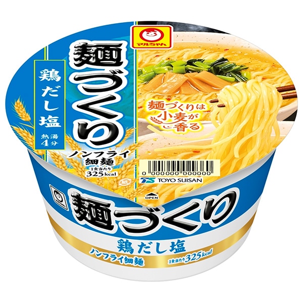 東洋水産 マルちゃん 麺づくり 鶏だし塩 87g×12個入