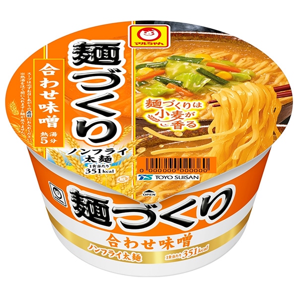 東洋水産 マルちゃん 麺づくり 合わせ味噌 104g×12個入