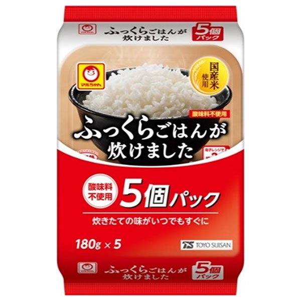 東洋水産 ふっくらごはんが炊けました 5個パック (180g×5個)×4個入