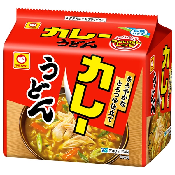 東洋水産 カレーうどん 甘口 5食パック×6個入