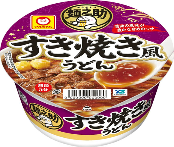 東洋水産 麺之助 すき焼き風うどん 80g×12個入