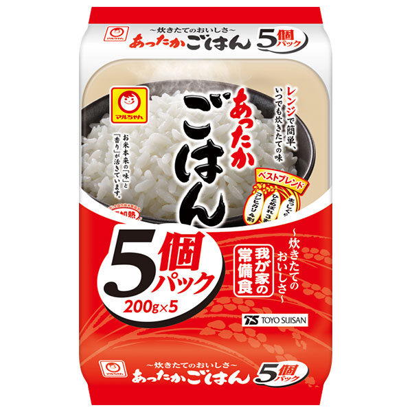 東洋水産 あったかごはん 5個パック (200g×5個)×4個入