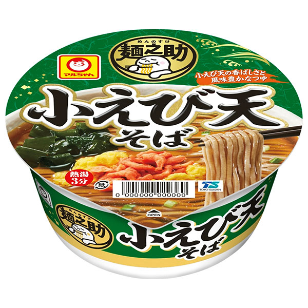 東洋水産 麺之助 小えび天そば 75g×12個入