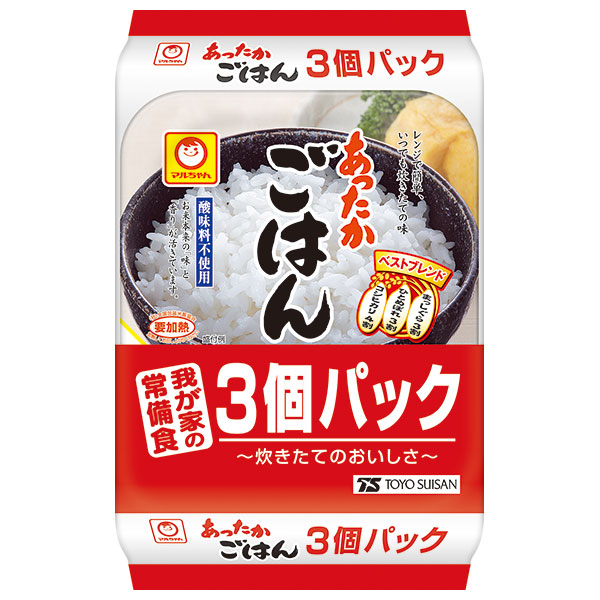 東洋水産 あったかごはん 3個パック (200g×3個)×8個入