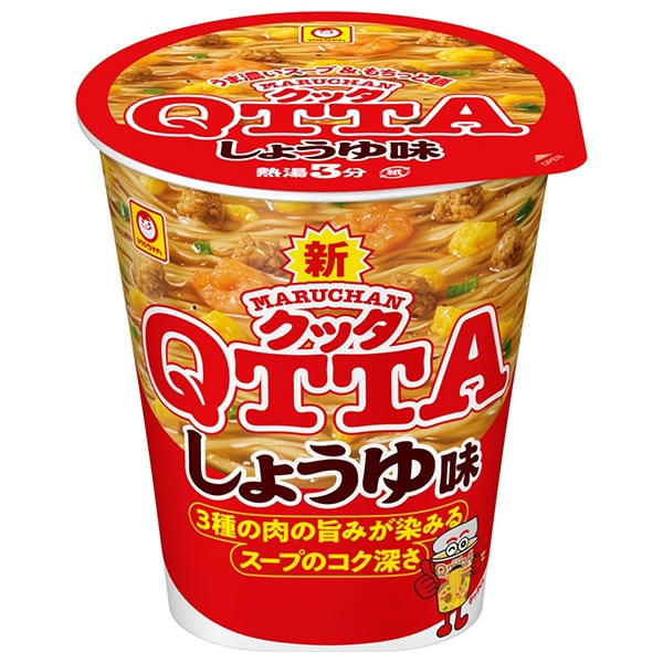東洋水産 MARUCHAN QTTA(マルチャン クッタ) しょうゆ味 74g×12個入
