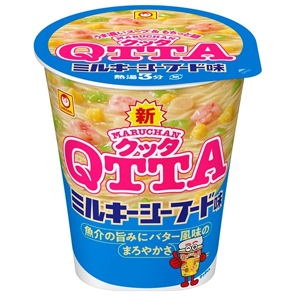 東洋水産 MARUCHAN QTTA(マルチャン クッタ) ミルキーシーフード味 77g×12個入