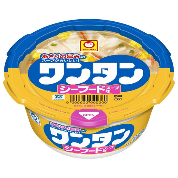 東洋水産 マルちゃん ワンタン シーフード味 35g×12個入