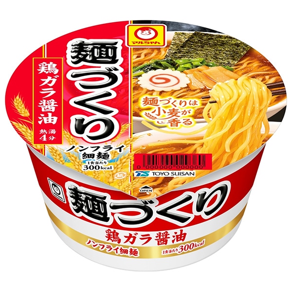 東洋水産 マルちゃん 麺づくり 鶏ガラ醤油 97g×12個入