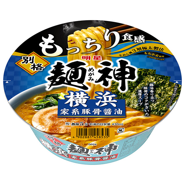 明星食品 別格 麺神 横浜家系豚骨醤油 118g×12個入