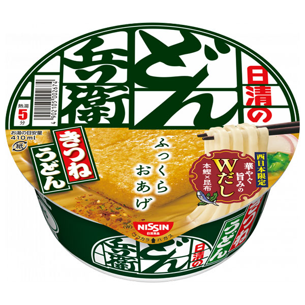 日清食品 日清のどん兵衛 きつねうどん [西] 95g×12個入