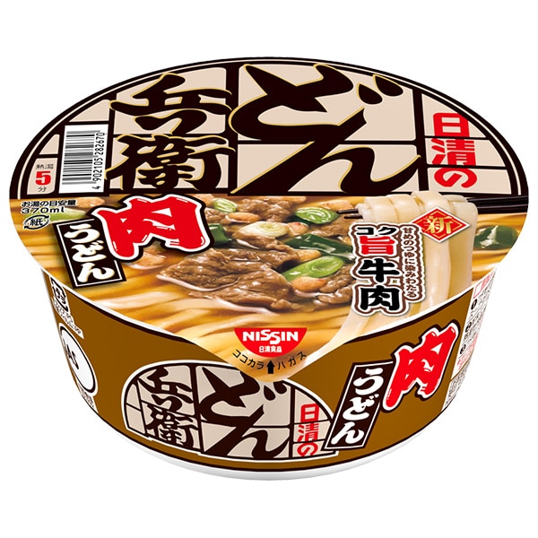 日清食品 日清のどん兵衛 肉うどん 86g×12個入