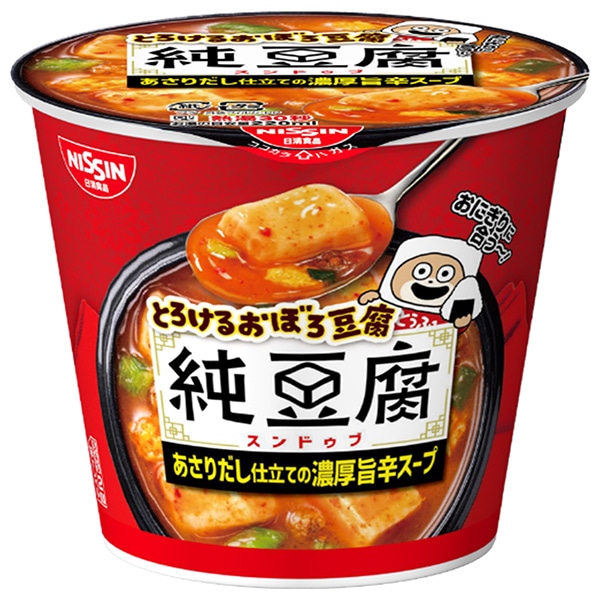 日清食品 とろけるおぼろ豆腐 純豆腐 スンドゥブ 17g×12(6×2)個入