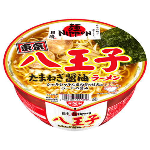 日清食品 麺ニッポン 八王子たまねぎ醤油ラーメン 112g×12個入