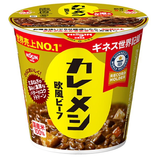 日清食品 日清カレーメシ 欧風ビーフ 107g×6個入×(2ケース)