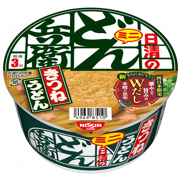 日清食品 日清のどん兵衛 きつねうどんミニ [西] 42g×24(12×2)個入