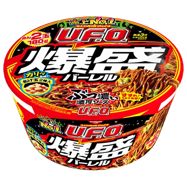 日清食品 日清焼そばU.F.O. 爆盛バーレル 223g×6個入