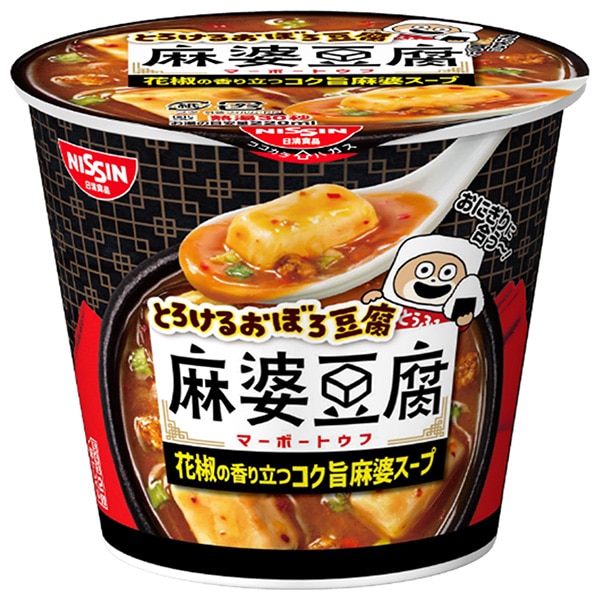 日清食品 とろけるおぼろ豆腐 麻婆豆腐 15g×12(6×2)個入×(2ケース)