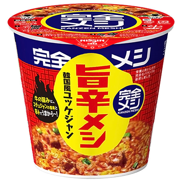 日清食品 完全メシ 旨辛メシ ユッケジャン 110g×6個入×(2ケース)