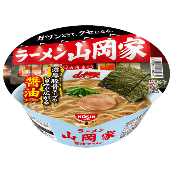 日清食品 ラーメン 山岡家 醤油ラーメン 117g×12個入